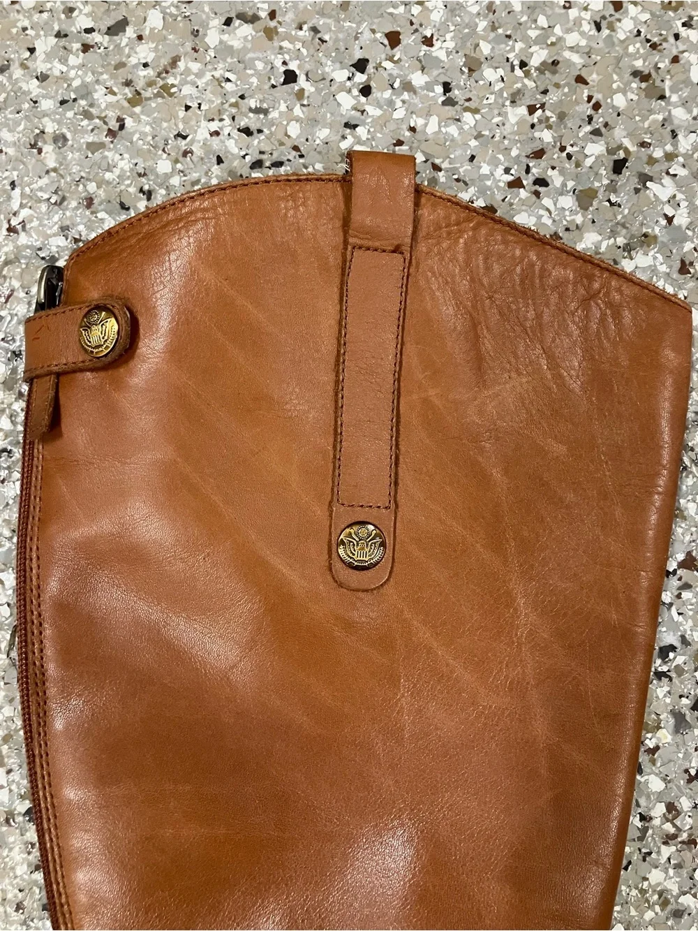 Sam Edelman | Penny Tall Leather Riding Boots Whiskey (6.5)